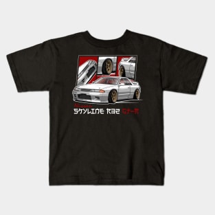 Nissan Skyline R32, JDM Car Kids T-Shirt